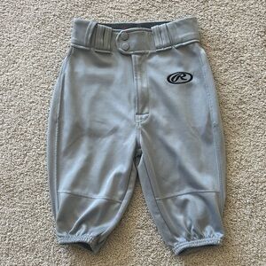 Rawlings Kids Light Gray Athletic Pants